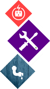 A set of icons with a wrench and a screwdriver.