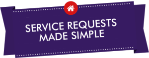 Service requests made simple.