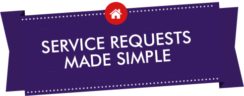 Service requests made simple.