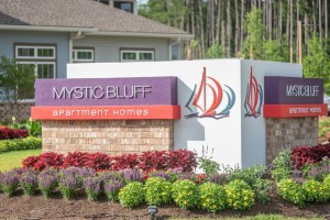Apartments for rent in Bluffton, SC - Community Sign Close Up  