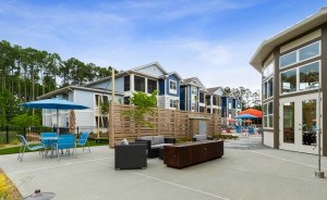 Apartments in Bluffton, South Carolina For Rent - Outdoor Fire Pit and Patio                  
