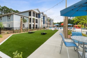 Apartments in Bluffton, South Carolina For Rent - Outdoor Games Area off Pool Patio                    
