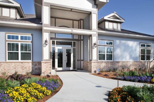 Apartments n Bluffton, SC - Leasing Center and Clubhouse Entrance